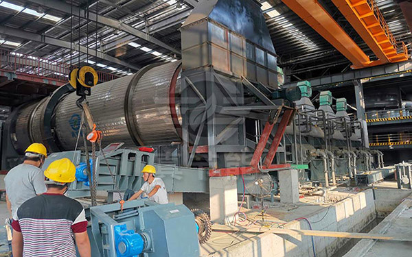 酒渣烘干機安裝與維護