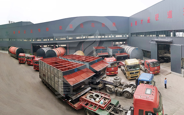 酒糟烘干機運輸現場 酒糟烘干機運輸現場